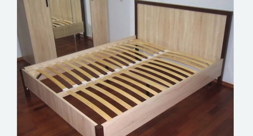 Сборка двухспальной кровати. Замоскворечье